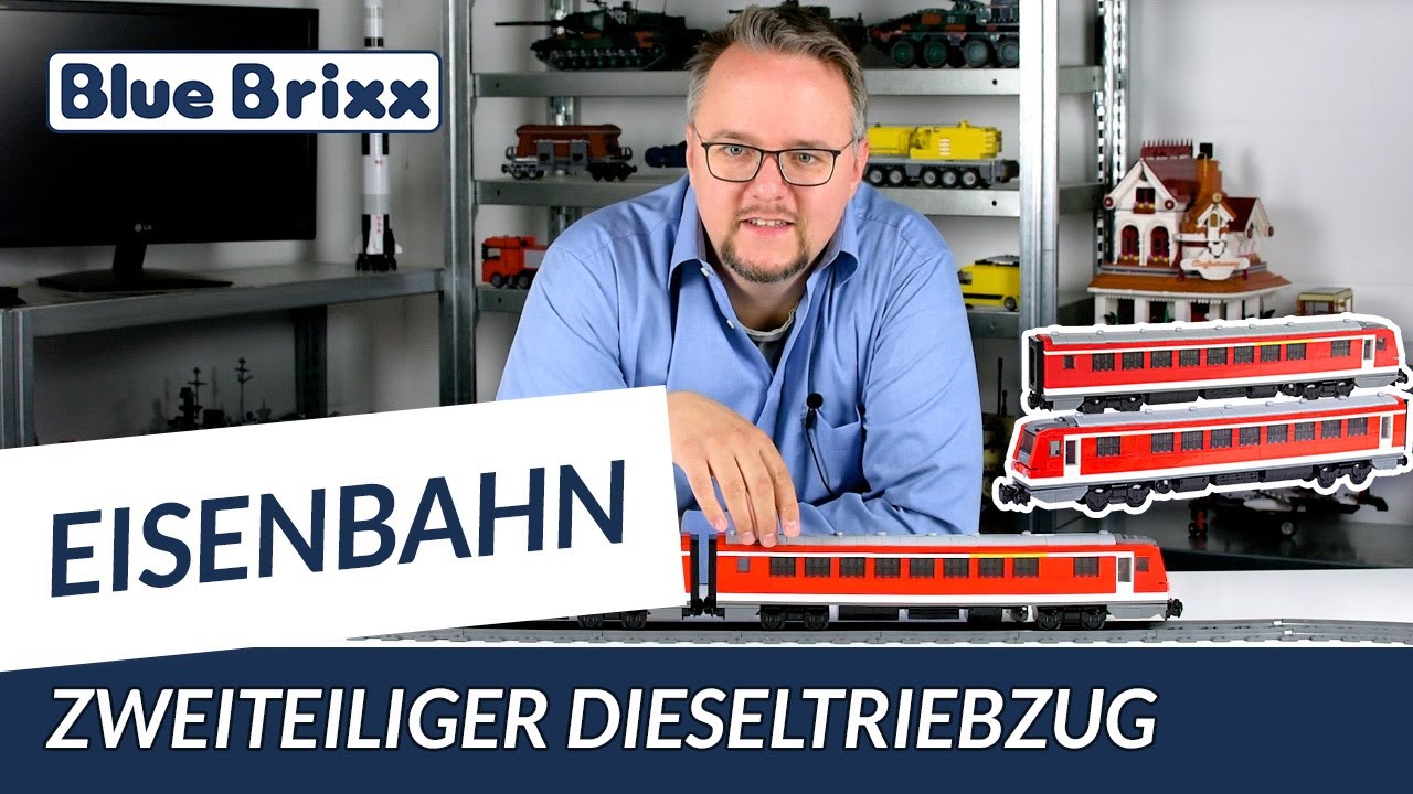 Zweiteiliger Dieseltriebzug BR 628 von BlueBrixx