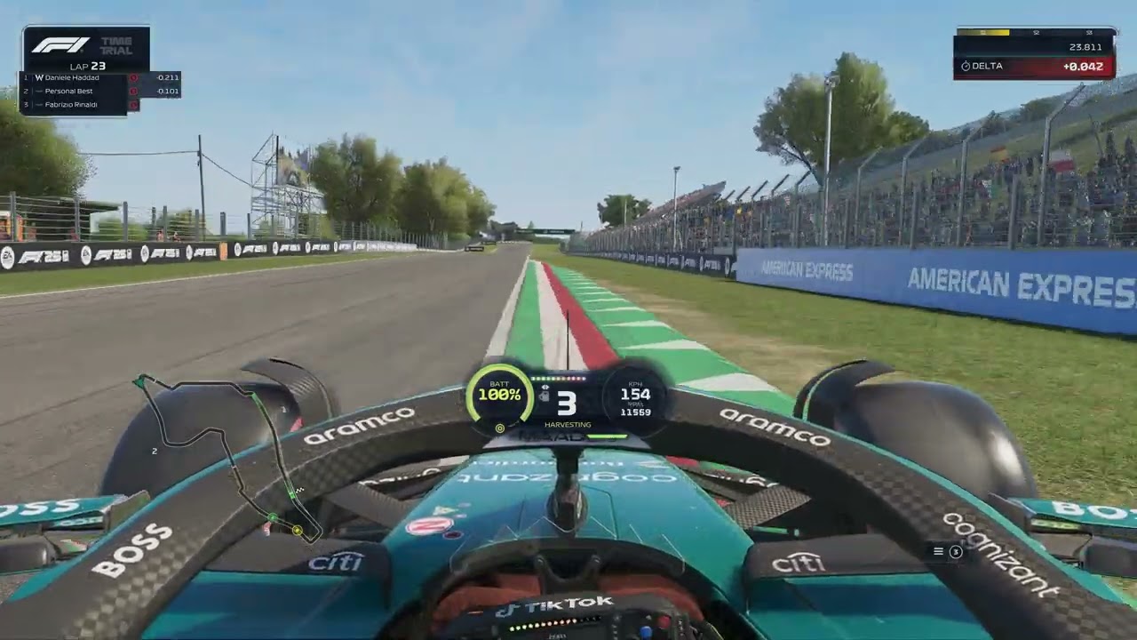 F1 25 - IMOLA Hotlap! (Top 1%) - 1:13.994