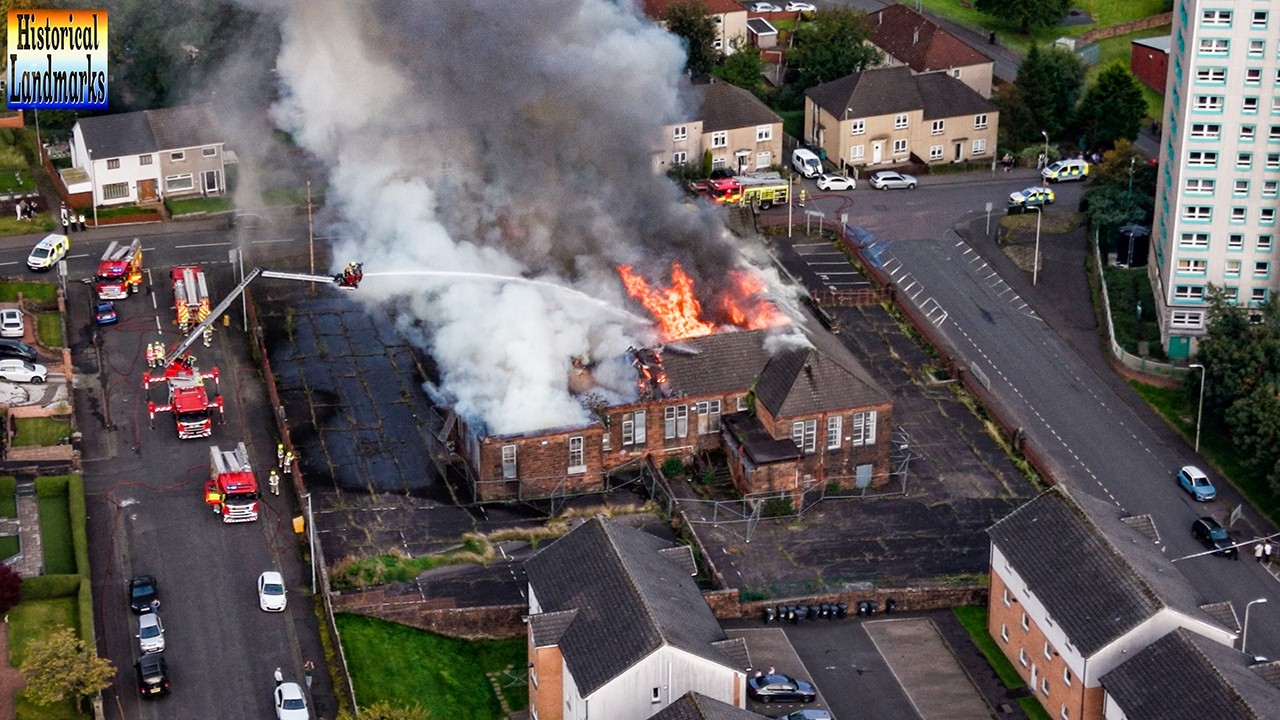 Greenhill Primary School Fire - Another Lost Landmark!
