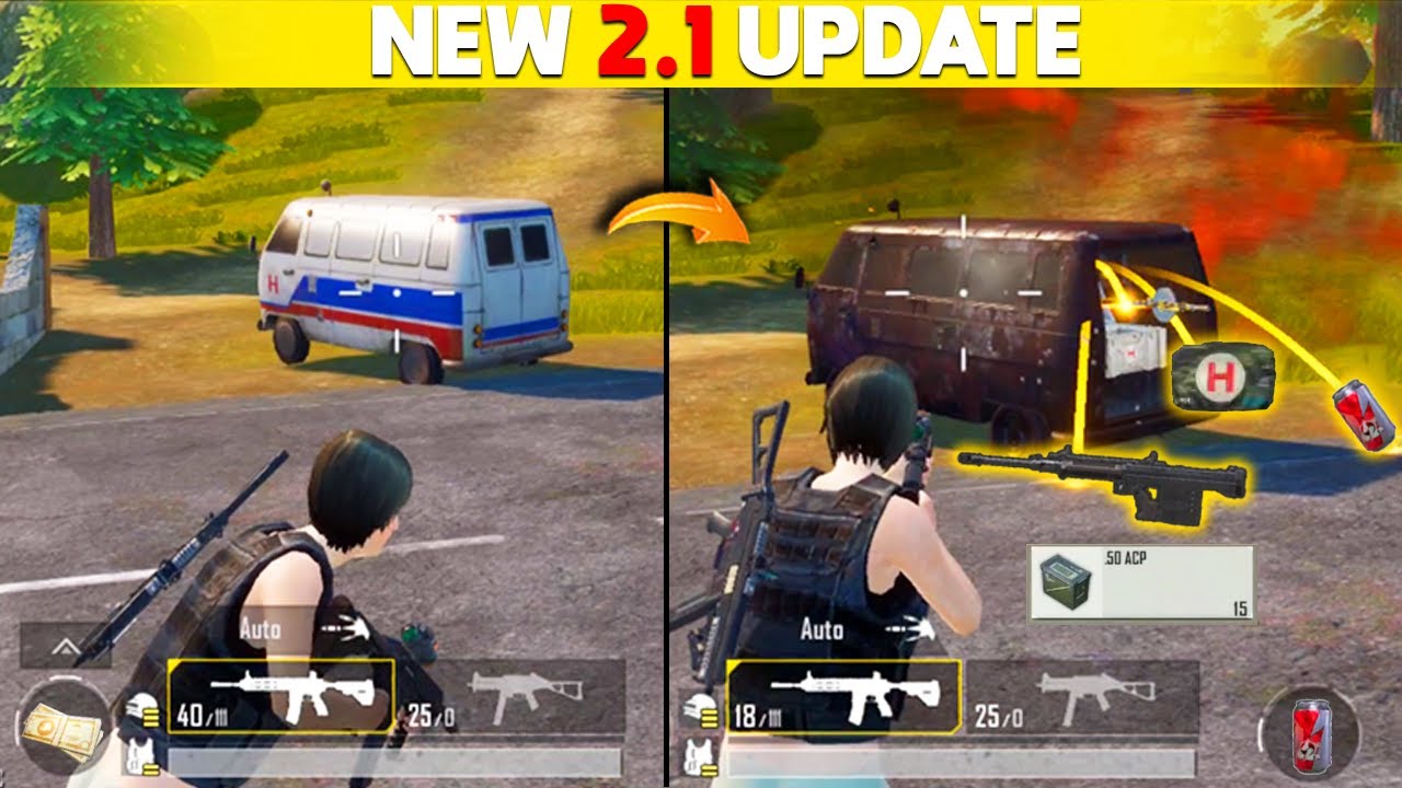 Update 2.1 ALL NEW FEATURES ( PUBG 2.1 UPDATE ) BGMI NEW UPDATE