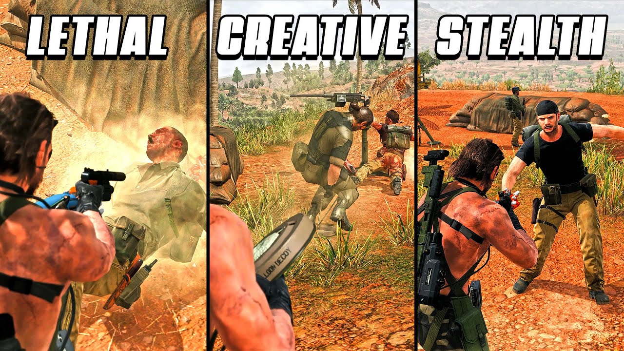 Все игроки MGSV в одном видео