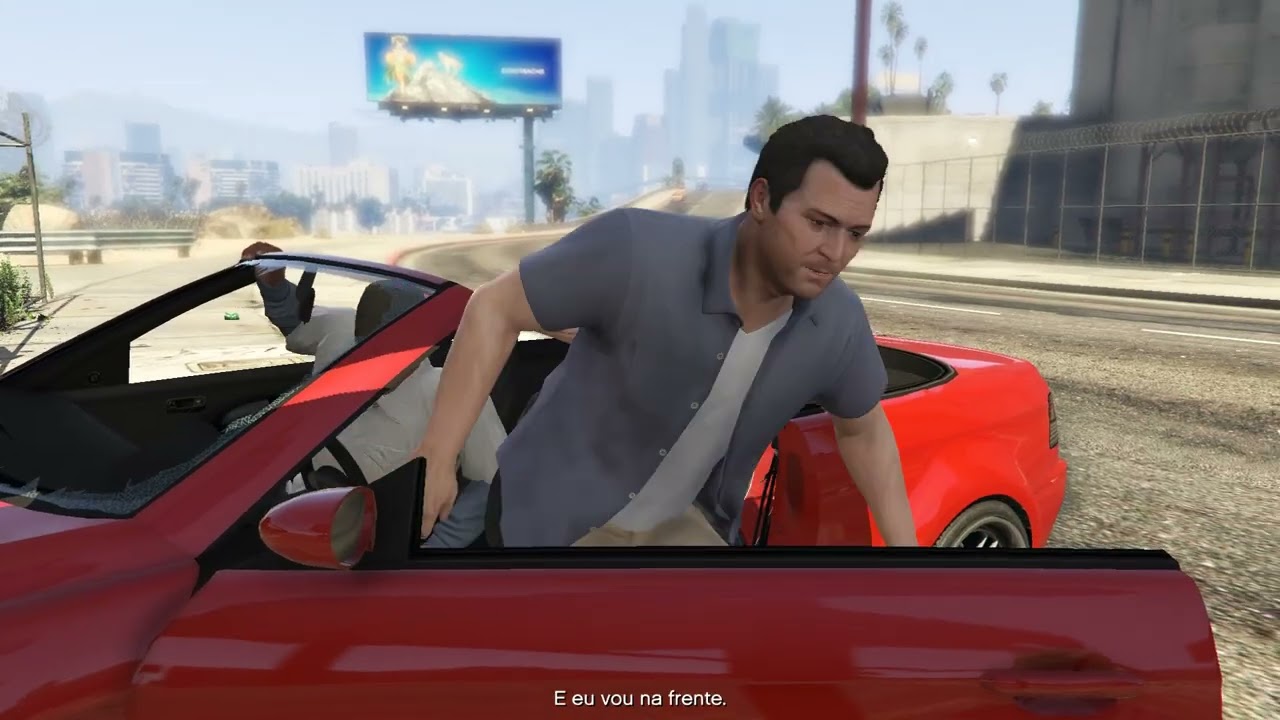 Grand Theft Auto 5 PC: modo história Part 3 / PT BR 2026 Roubaram o barco do Michael jajaja