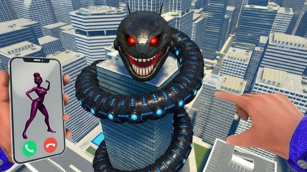 A Terrifying Event Occurs When Hungry Worm OMNIDROID IMPROVE Calls You in Garry’s Mod