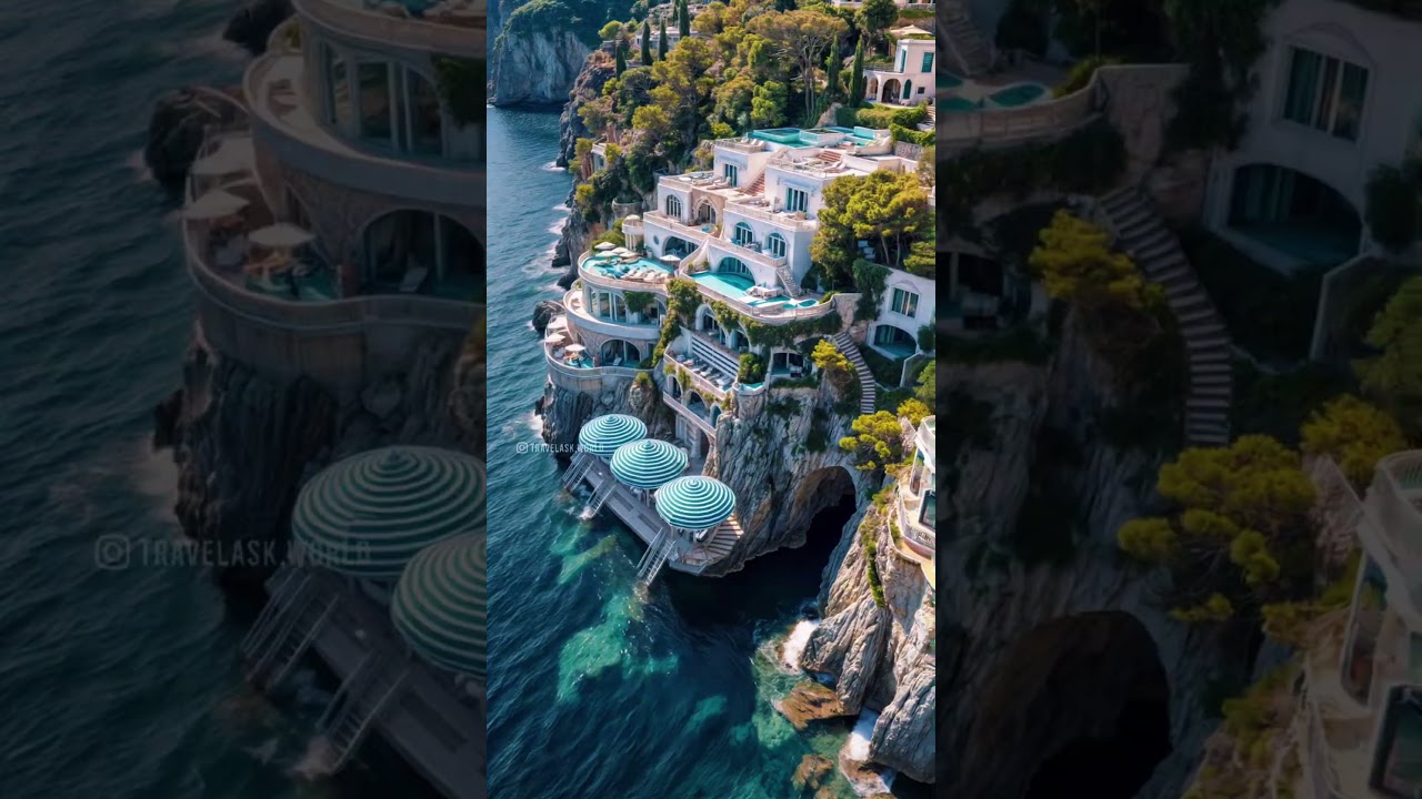 🌿 Spring in Capri: an island you must see 🌊#capri #italy #travel #spring #mediterranean #paradise