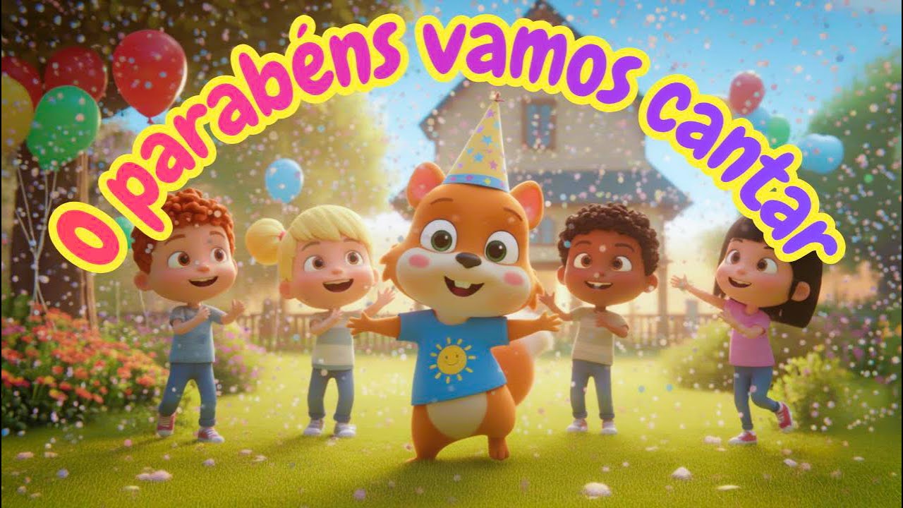 O Parabéns vamos cantar com o Beni! 🐿️🎉
