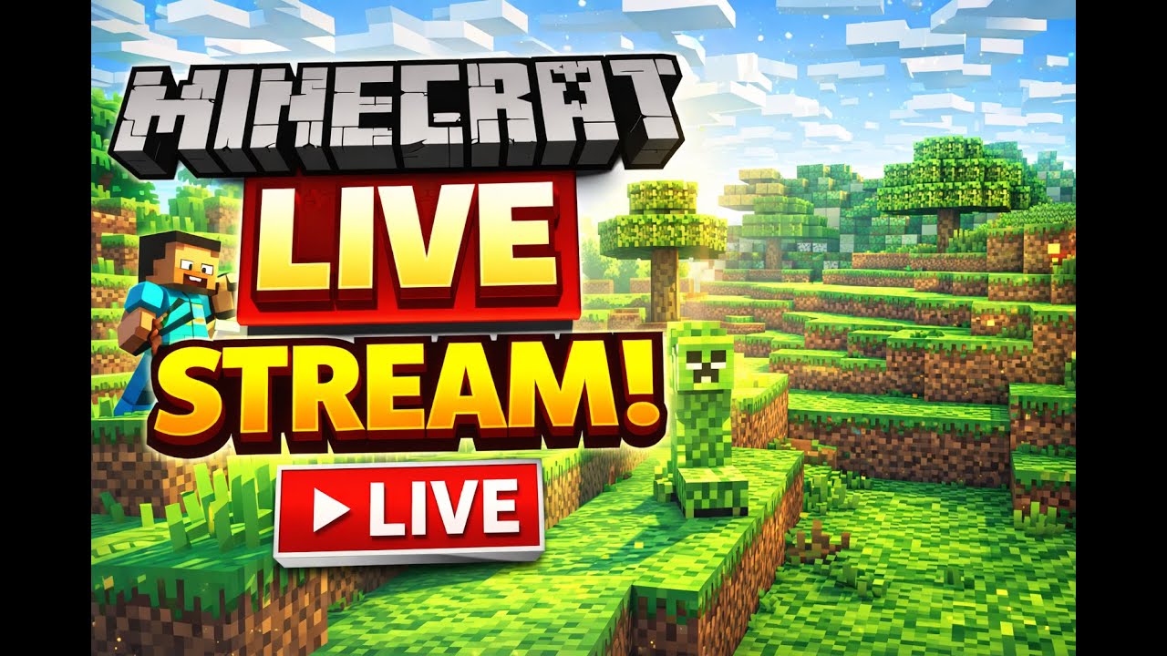 Playing minecraft LIVE | gamerz shaft #minecraft