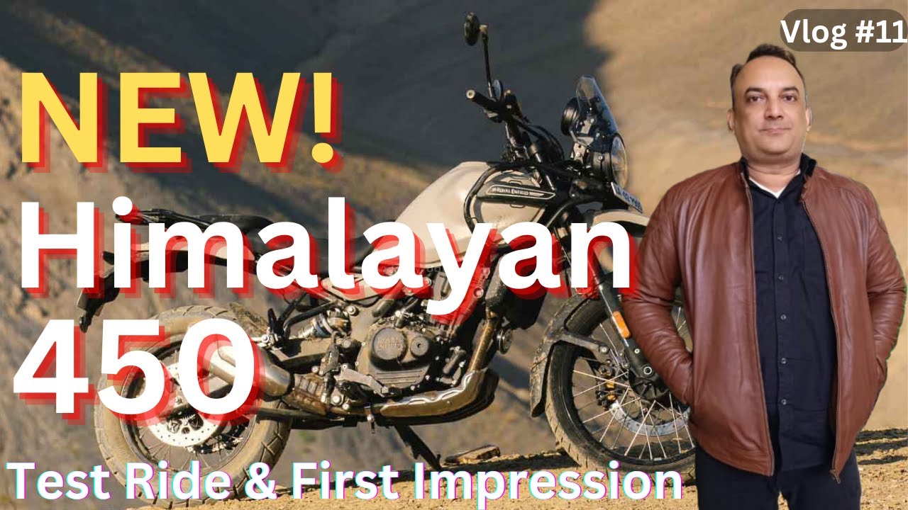2024 Royal Enfield Himalayan 450 Review | Test Ride & Review | Vicky Moto Safar