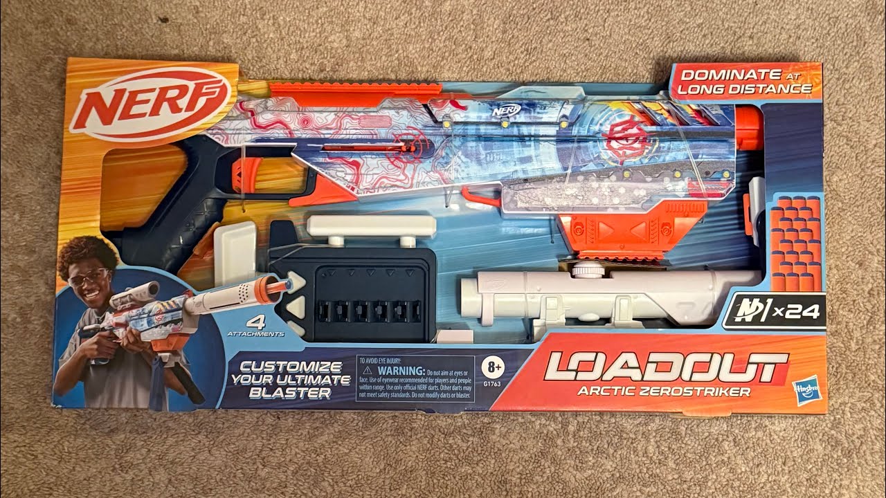 Nerf Loadout Arctic Zerostriker Review 