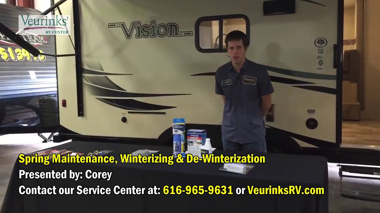 RV Spring Maintenance, Winterizing & De-Winterzation | @VeurinksRV | Maintenance Seminar
