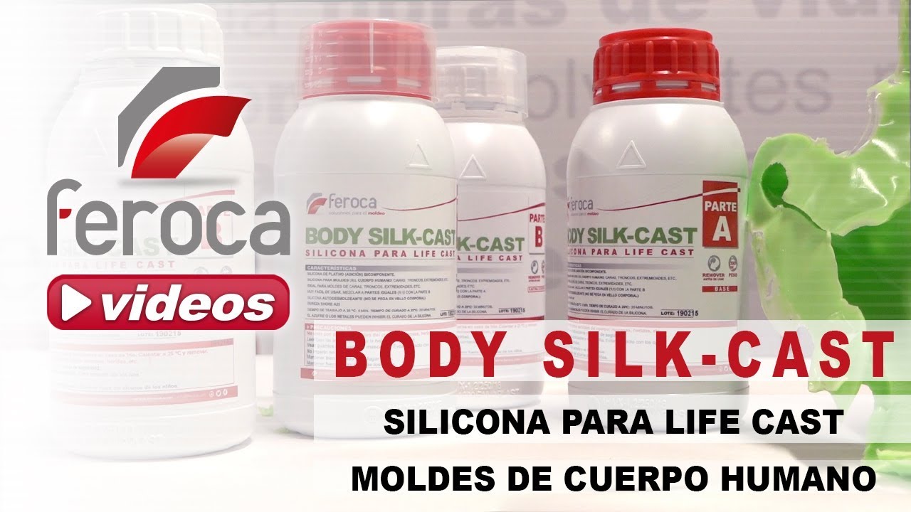 Body Silk Cast · Silicona para Life Cast ·