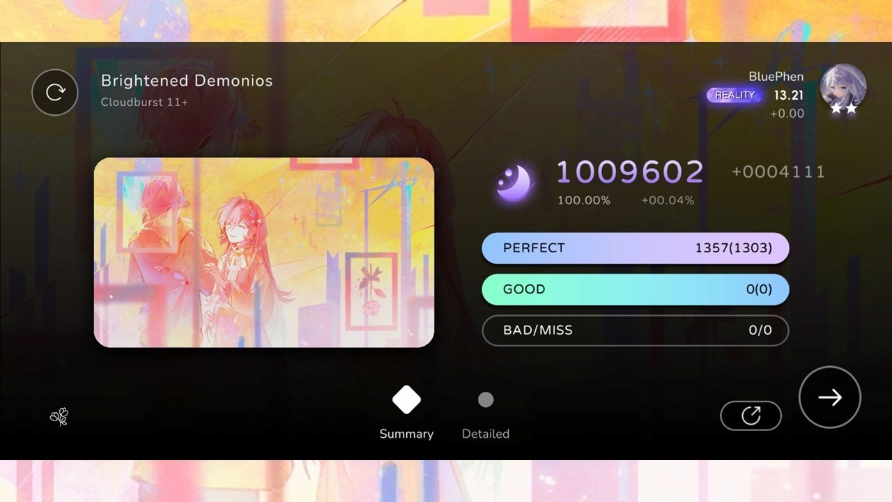 Milthm | [All Perfect] Brightened Demonios CB 11+ (MAX-54)