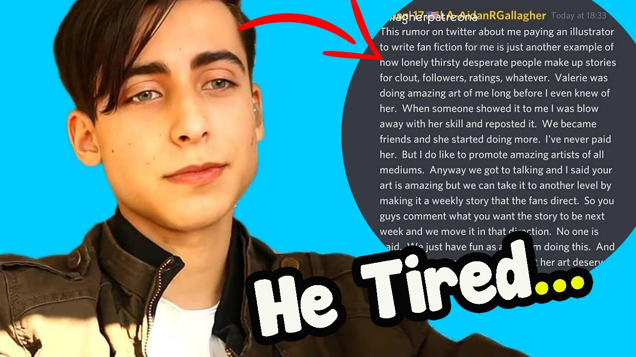 Aidan Gallagher| CONTROVERSY on Twitter (See what they said) 😠