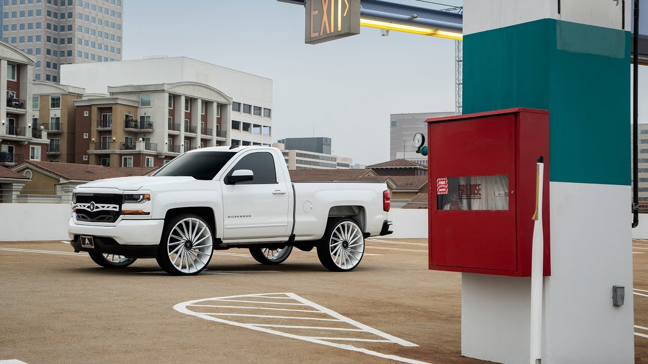 Silverado on 28" ABL-18 Asanti Black Label