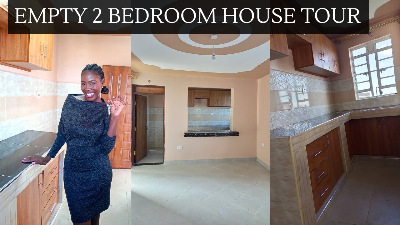 MY EMPTY TWO BEDROOM HOUSE TOUR In Nairobi Kenya/ The Perfect House!!! Linda Mary