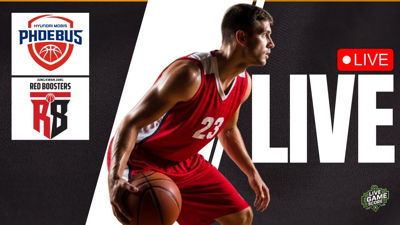 🔴 LIVE: ULSAN MOBIS PHOEBUS vs ANYANG JUNGKWANJANG RED BOOSTERS | KBL | PLAY BY PLAY