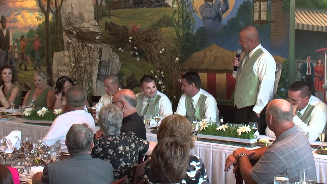Chris Fox's toast to the Robinson's