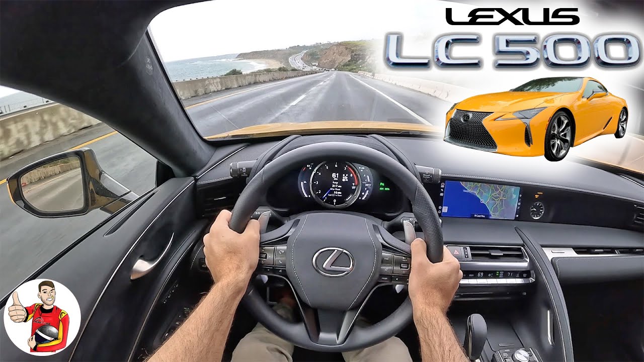 The 2023 Lexus LC500 Coupe's V8 Soundtrack is Worth Every Penny (POV Drive Review)