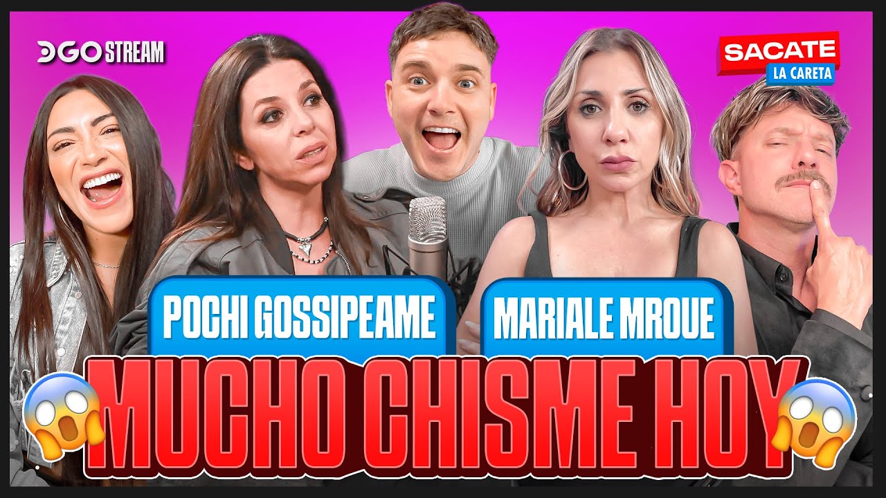 #SACATELACARETA | NOS VISITARON POCHI GOSSIPEAME y MARIALE MROUE Y SE DESTAP&Oacute; LA OLLA | 30/10