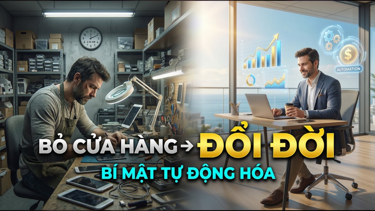 Tại Sao Phải Kinh Doanh Online & Phát Triển Bản Thân: Bí Quyết Tự Động Hóa Để Giải Phóng Cuộc Đời