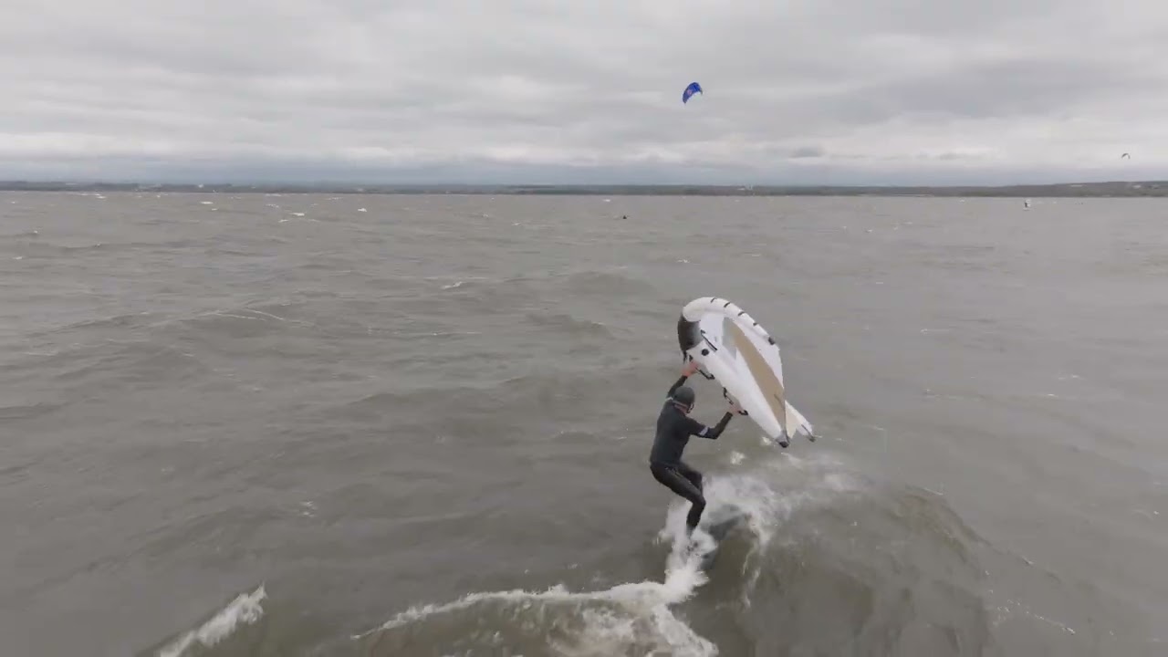 wing foil St-Laurent river