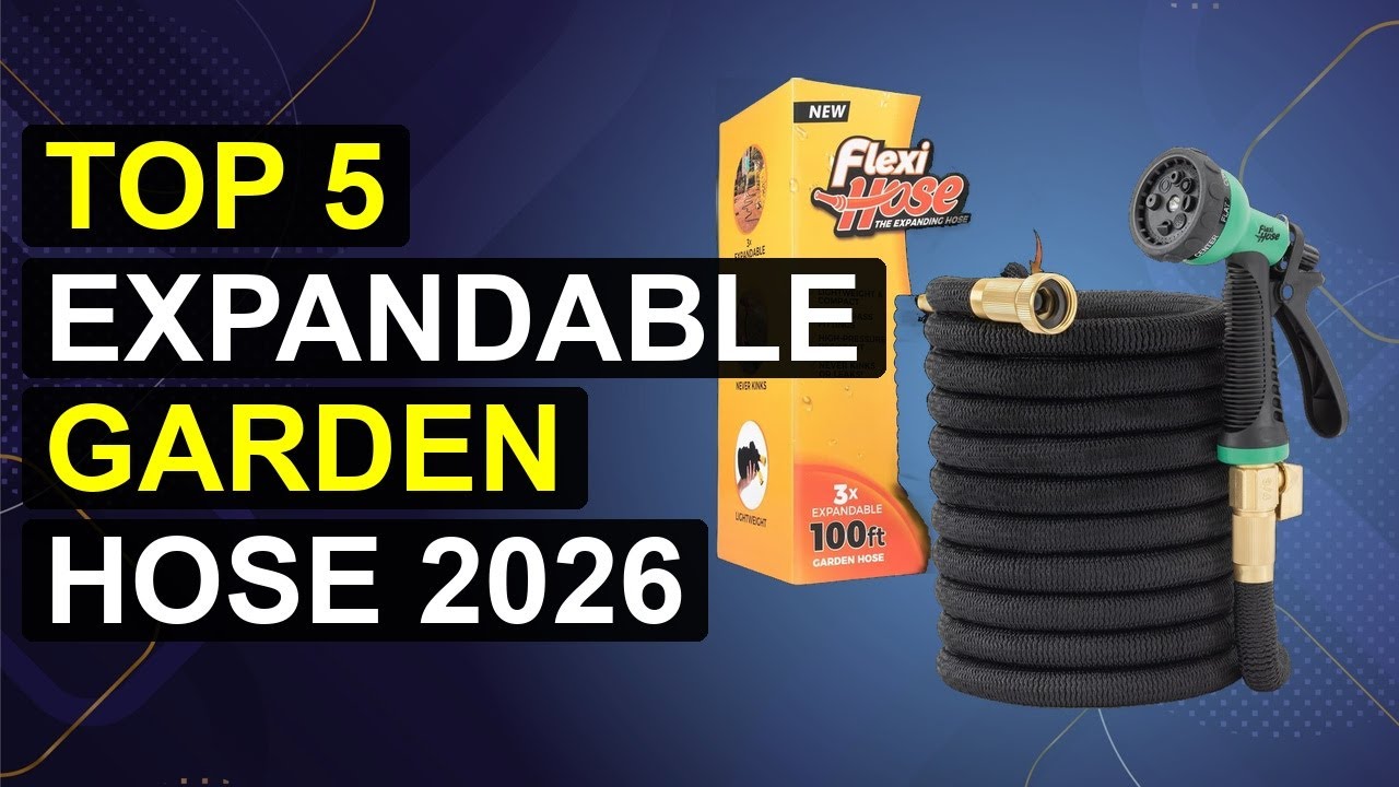 Top 5 Expandable Garden Hose 2026 | Flexiflow Garden Hose