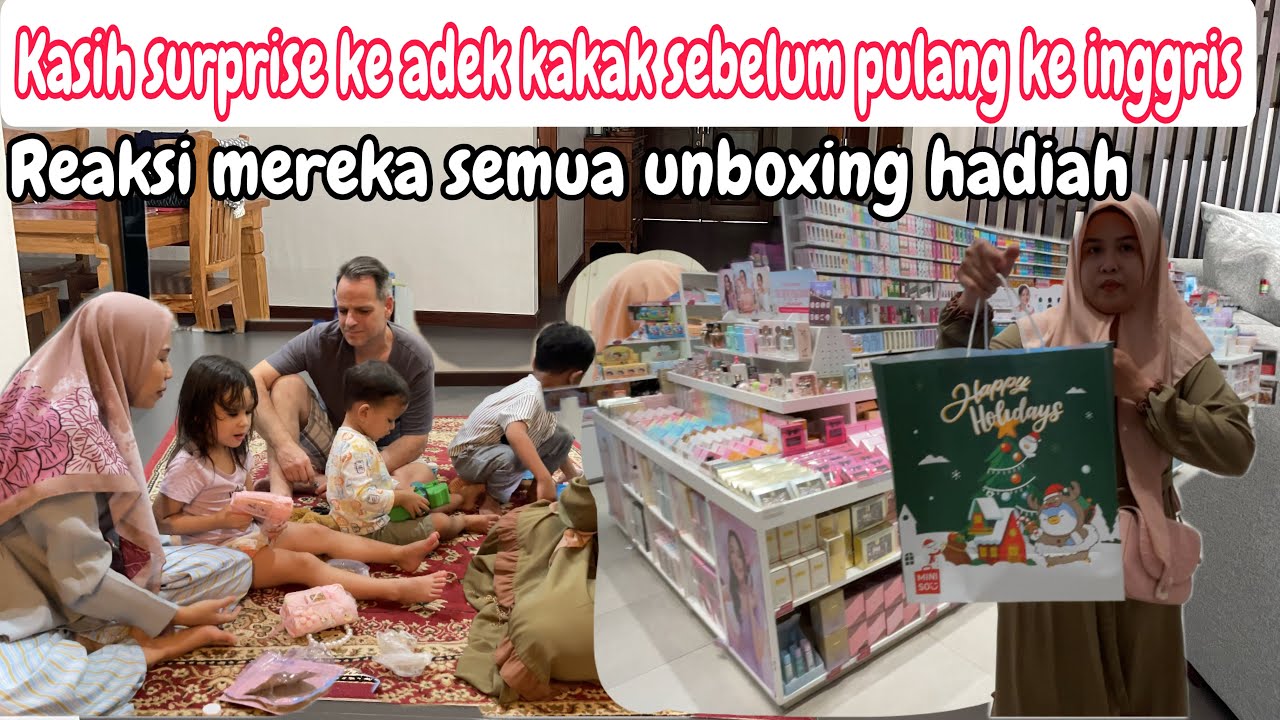 NYARI HADIAH UNTUK KEJUTAN SEMUANYA SEBELUM KEMBALI KE INGGRIS DAN LIHAT REAKSI MEREKA