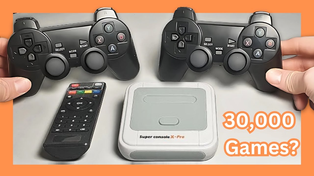 Обзор беспроводной игровой телевизионной консоли Super Console X Pro Amlogic S905X