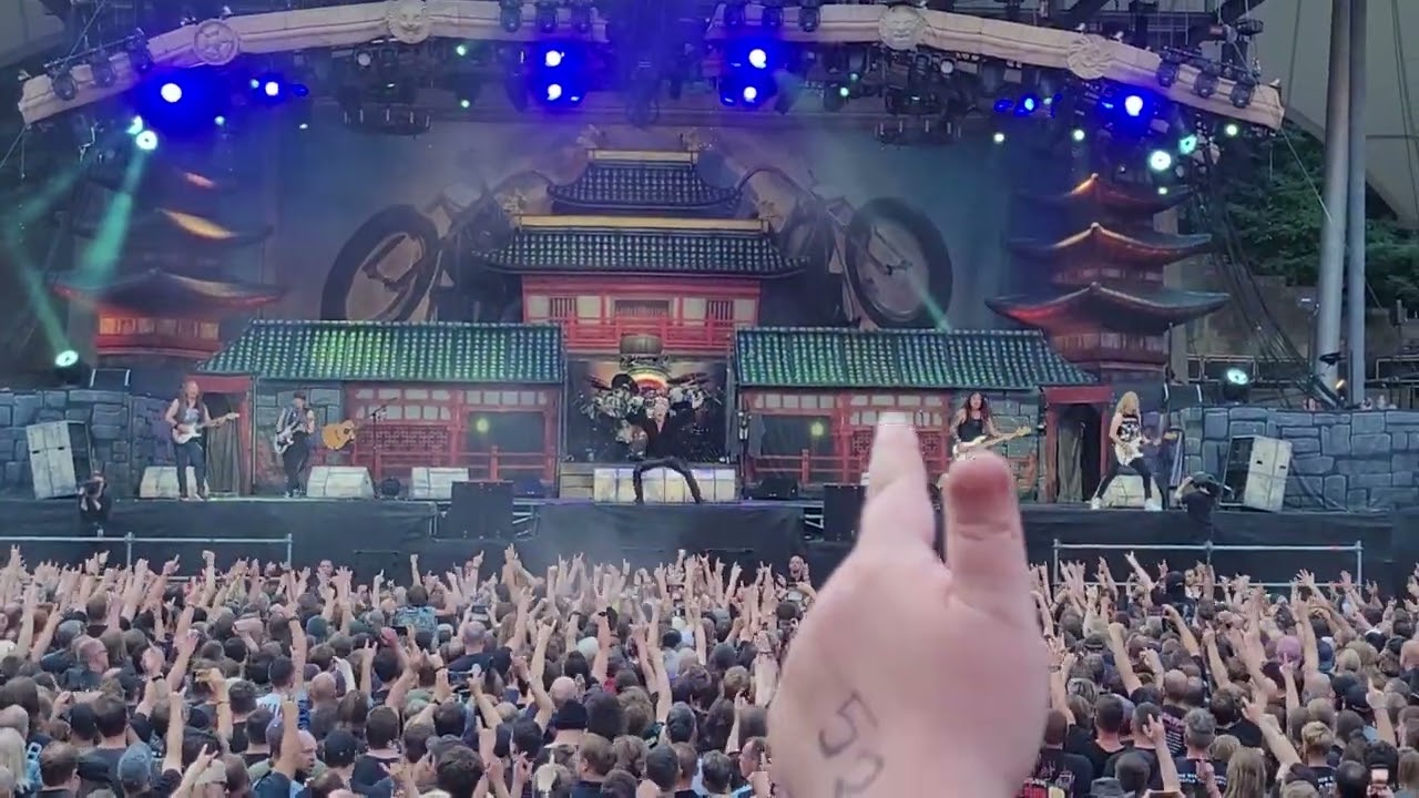 Iron Maiden The Writing on the Wall at Waldbühne Berlin 04.07.2022 full song live