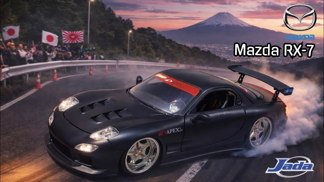 Mazda RX7 JDM Tuners 1/24 by Jada