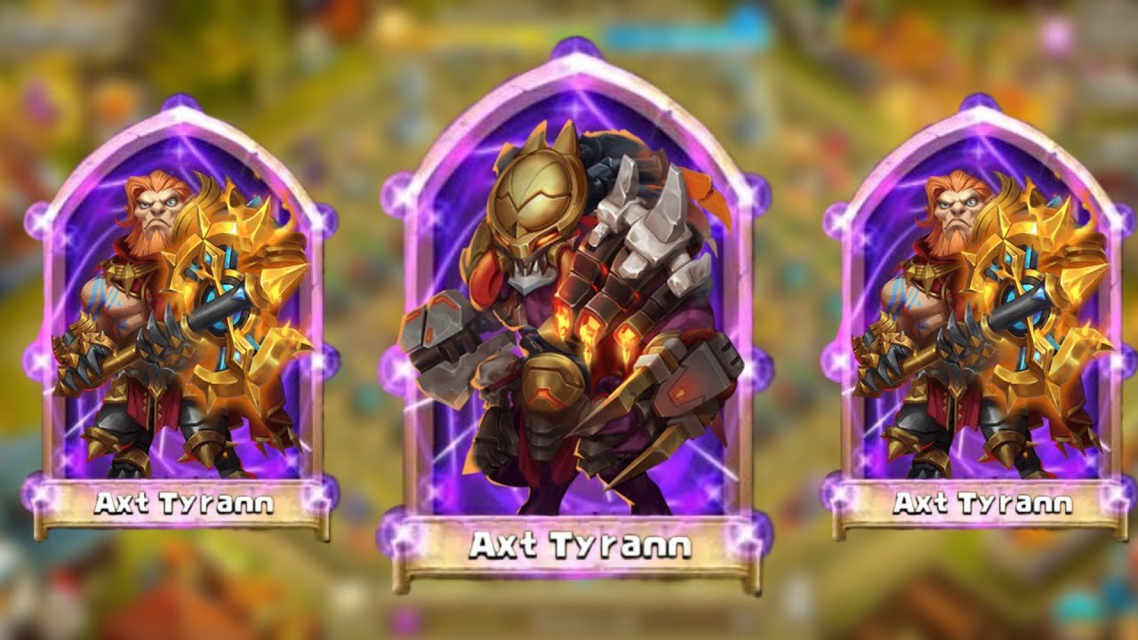 Castle Clash Helden: Axt Tyrann