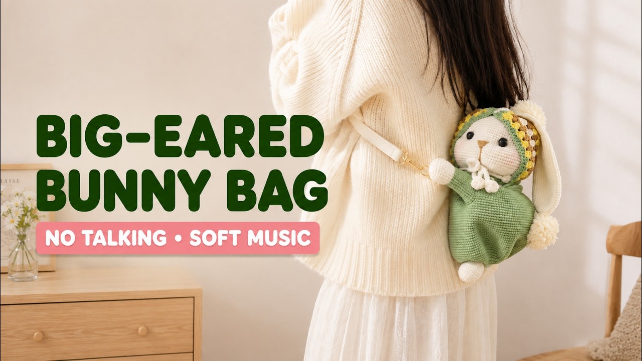 How To Crochet A Bunny Backpack (part 3)