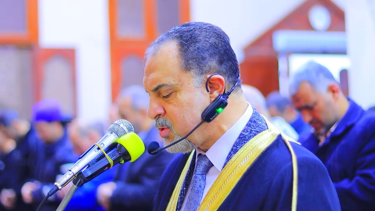 صلاة  التراويح الدكتور أحمد العزوني مسجد الفتح بالزقازيق