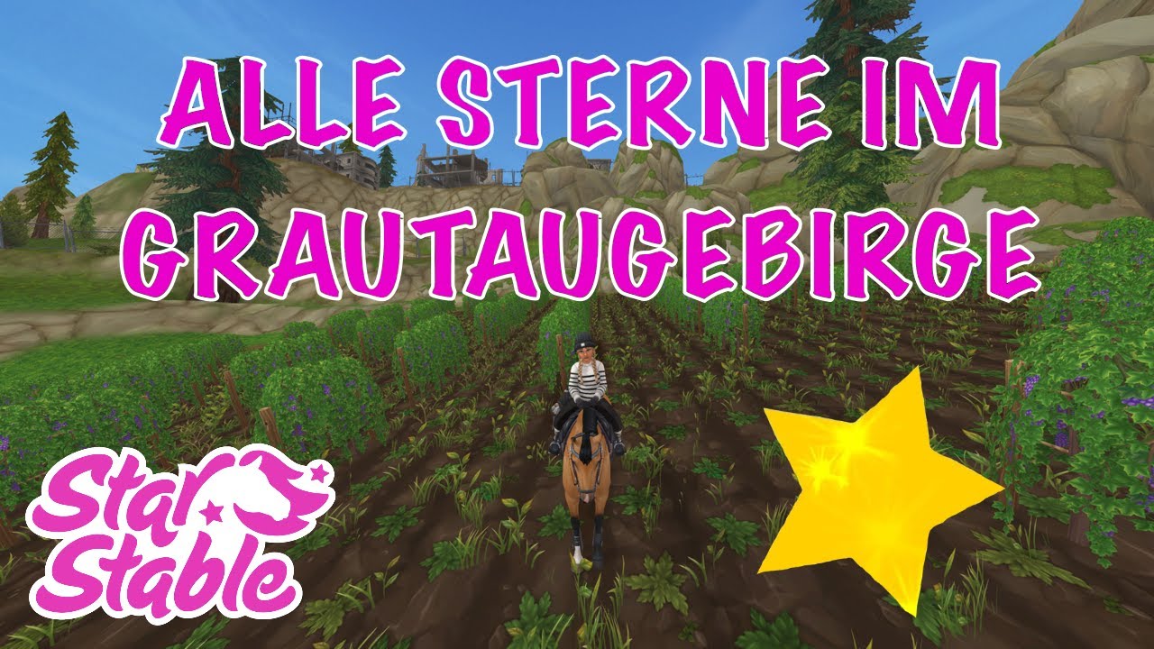 Alle Sterne im Grautaugebirge + Koordinaten | Star Stable Online
