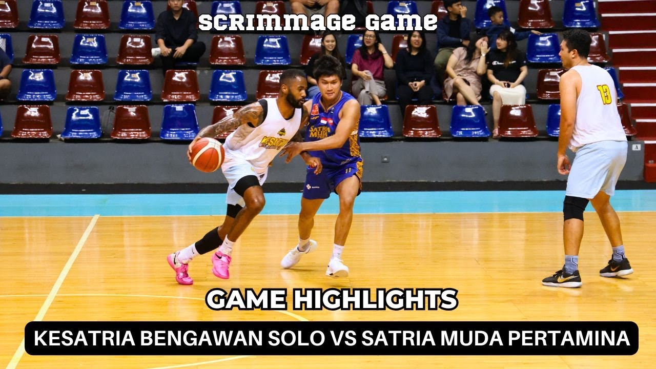 Dayon Griffin Smooth Banget & Abraham Gak Mau Pikirin MVP I Kesatria Bengawan Solo vs Satria Muda