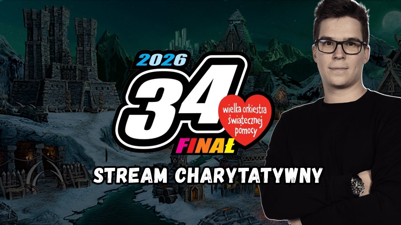 🐎 Heroes 3 HotA - Gramy dla WOŚP - Stream charytatywny! ❤️ || !wosp