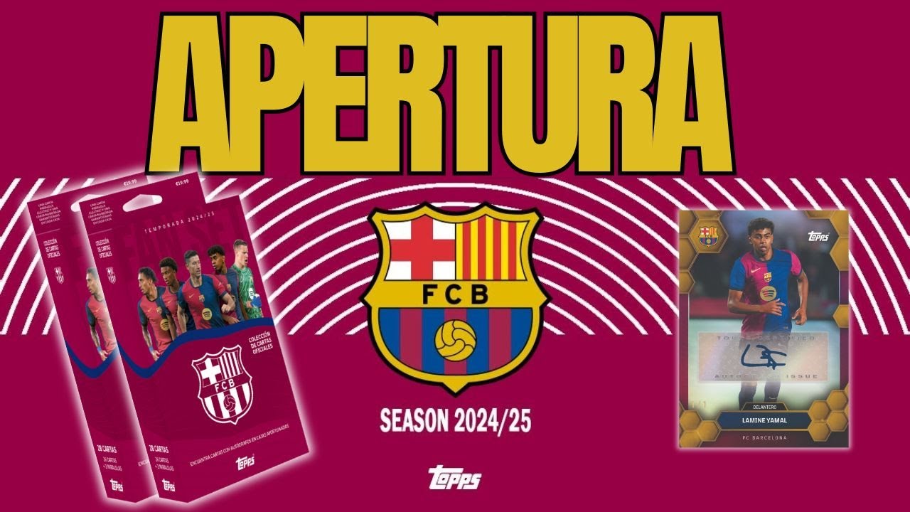 APERTURA FAN SET FC BARCELONA 24-25 - TOPPS