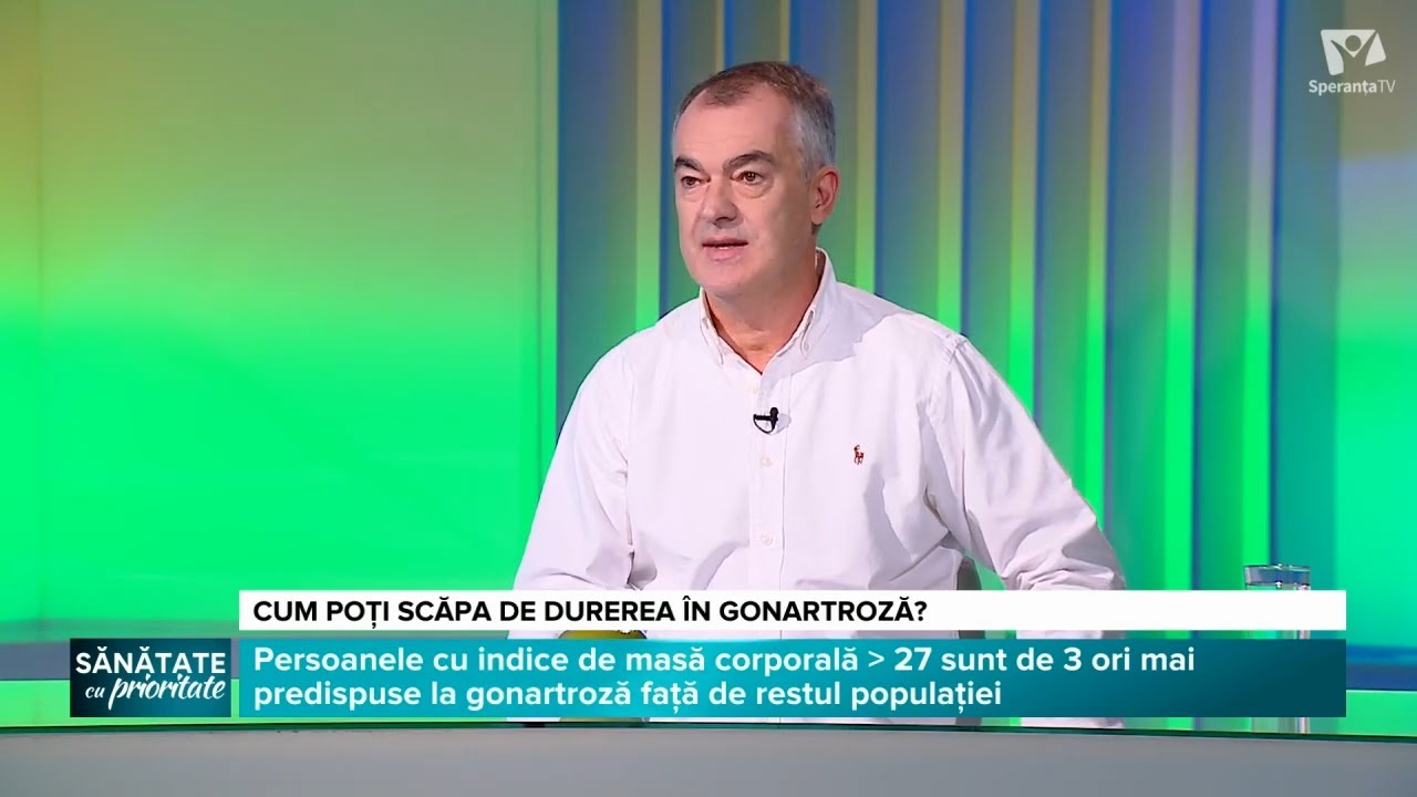 CUM POȚI SCĂPA DE DUREREA ÎN GONARTROZĂ? | Dr. Florin Bloj | Sănătate cu prioritate