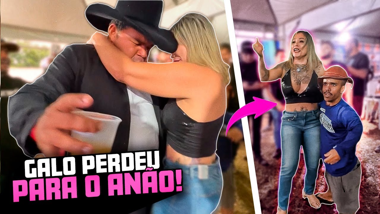 GALO CEGO PERDEU A MULHER PARA O ANÃO NA VAQUEJADA 🤣🤣 | RESENHAS DO GALO CEGO