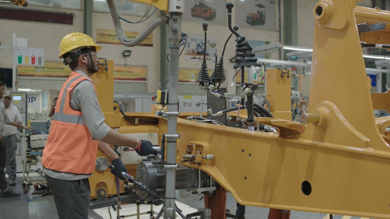 India: CASE plant located in Pithampur, India, produces backhoes, compactors and crawler excavators