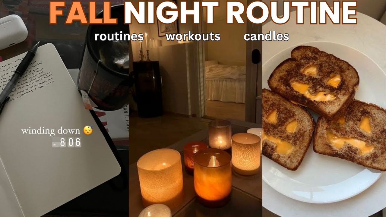 FALL NIGHT ROUTINE 2024 🤎 *cozy & aesthetic*