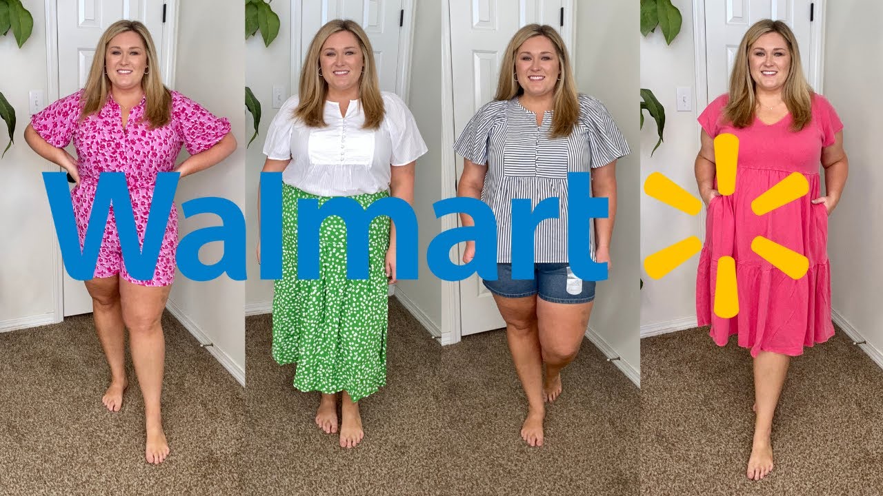 WALMART PLUS SIZE SPRING HAUL! | Taren Denise