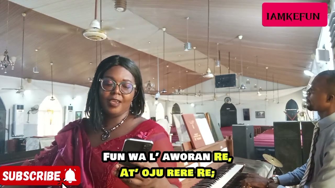 SA WO ITẸ ANU with Gbenro Akintububo.   TUNE: DENNIS #hymns #soprano #youtube