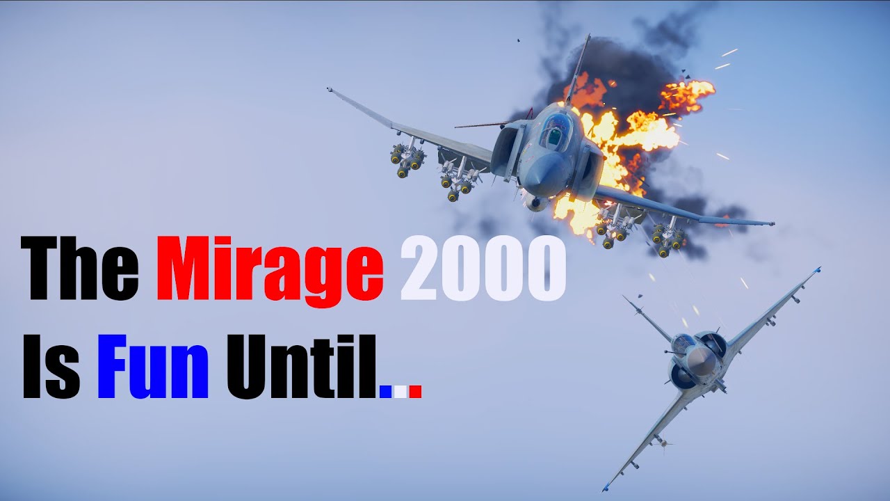 Mirage 2000-5f — это весело, пока не станет — War Thunder Sim