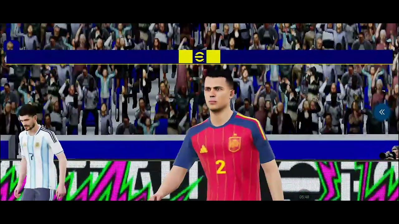 efootball Lamine Yamal set the game on fire! Spain 2–2 Argentina🔥🇪🇸
