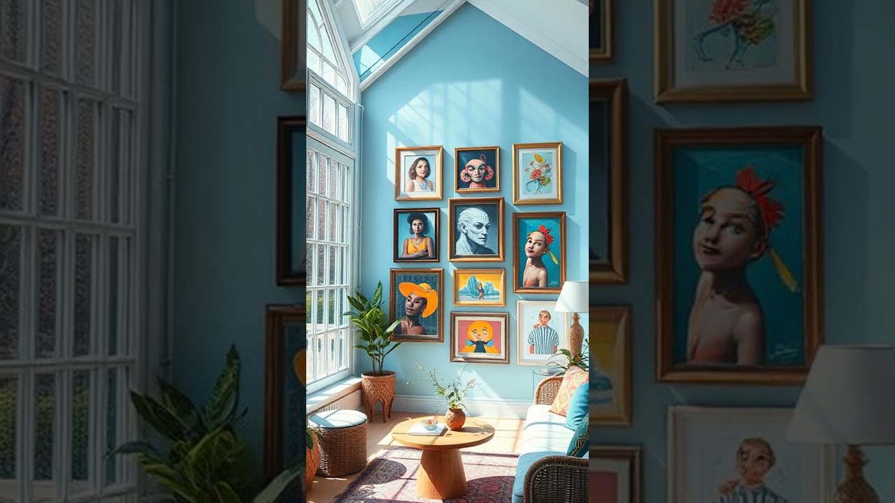 Transform Your Sunroom with a Dreamy Gallery Wall