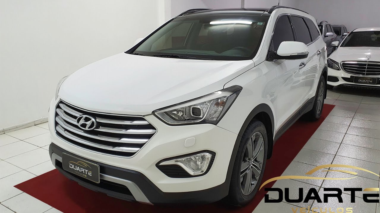 Conheça o Hyundai Grand Santa Fé 2015 3.3 7 Lugares Automático 60.200KM - Duarte Veículos