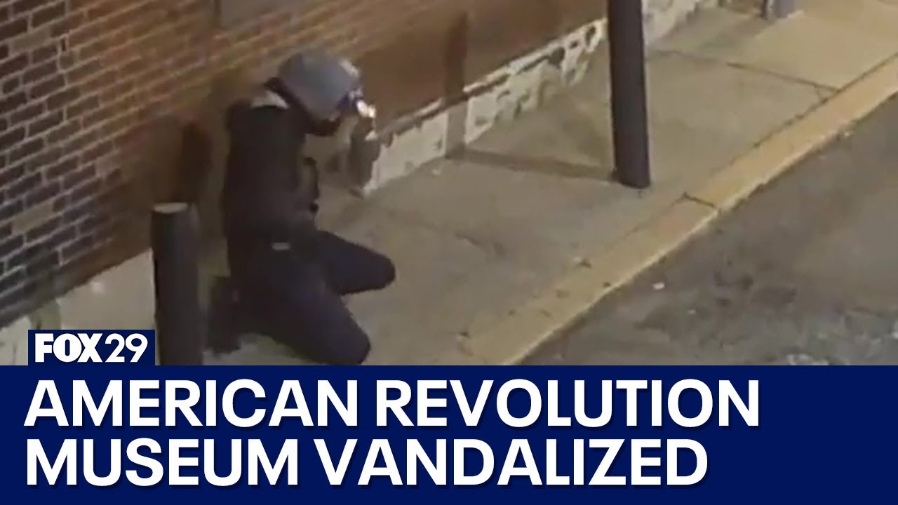 Watch: Philly's American Revolution Museum vandalized