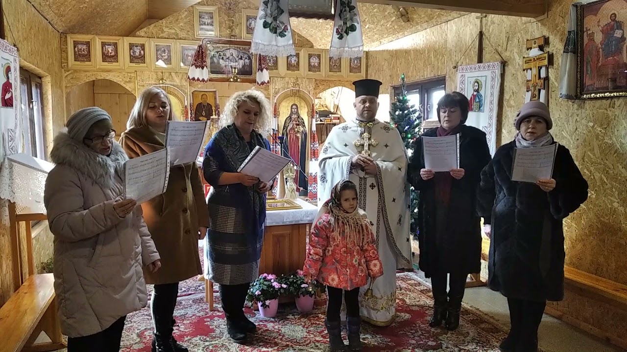 Парафія священномученика Василія Величковського вітає всіх з Різдвом Христовим