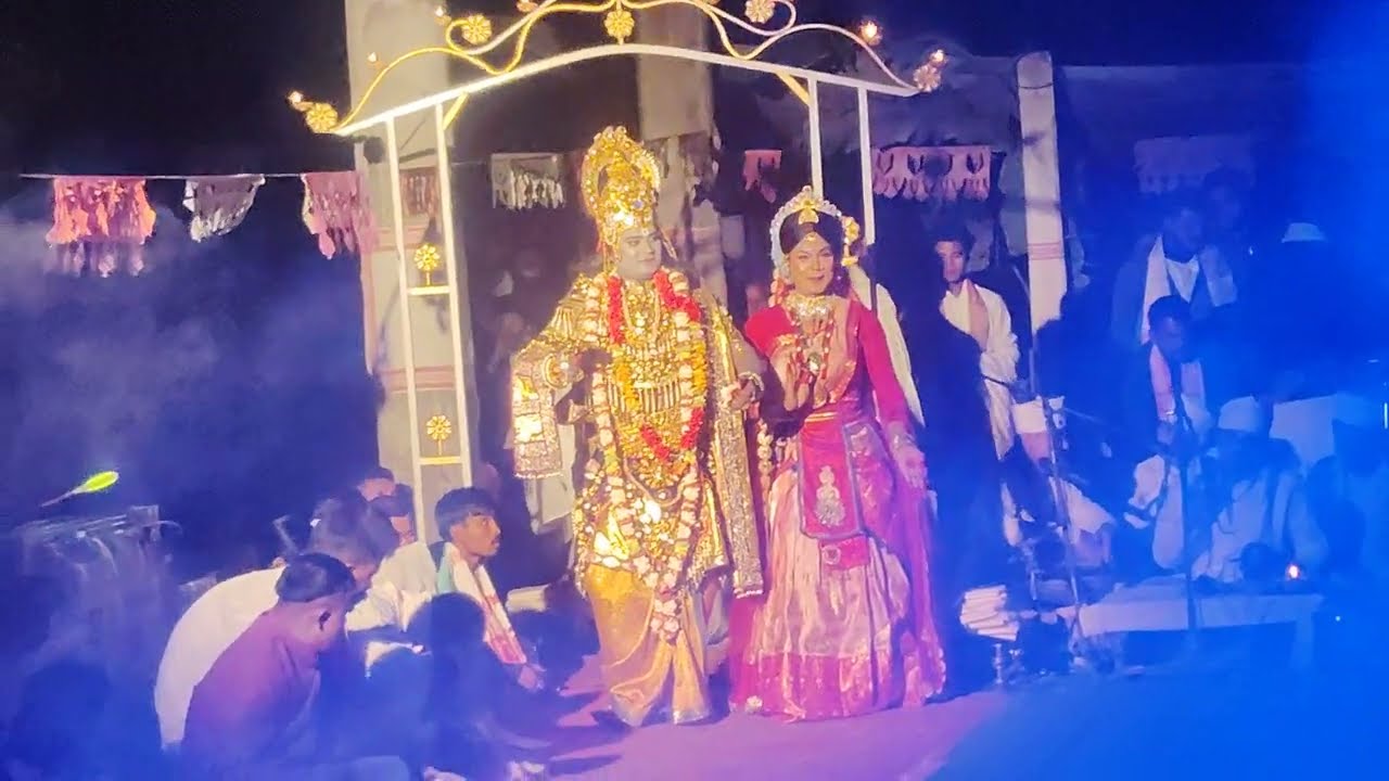 বিষ্ণু লক্ষ্মী প্ৰৱেশ | শঙ্খধ্বনি শিল্পী সমাজ (নাজিৰা) Assamese Vauna Video #ভাওনা 