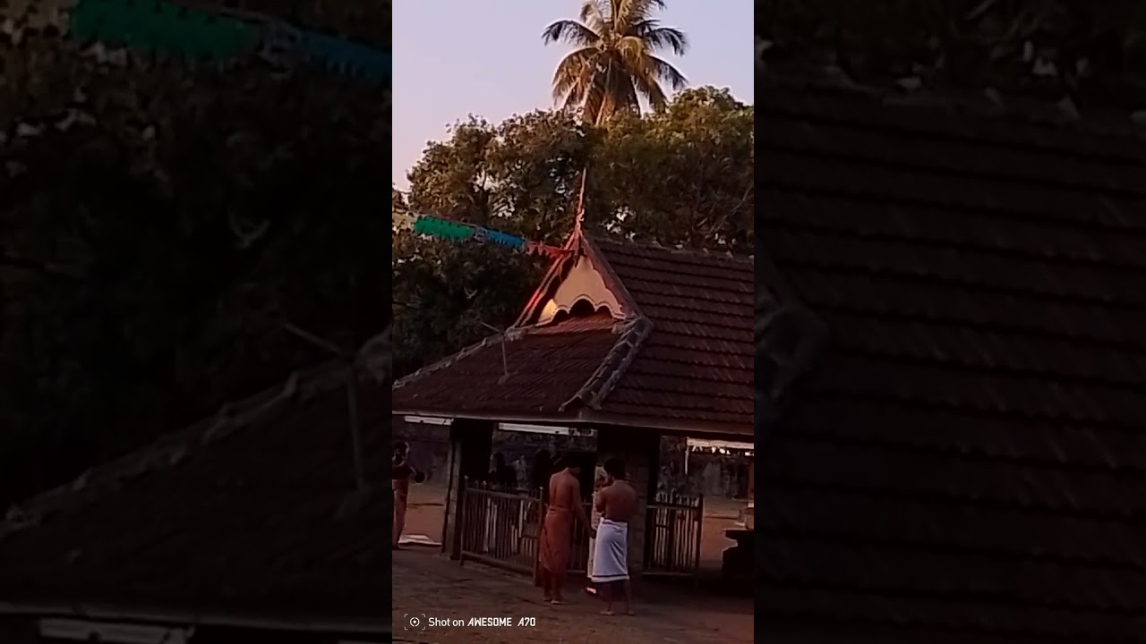Sheeveli Pradakshina with Lord Akhileshwara during the Morning Worship at the Temple. 